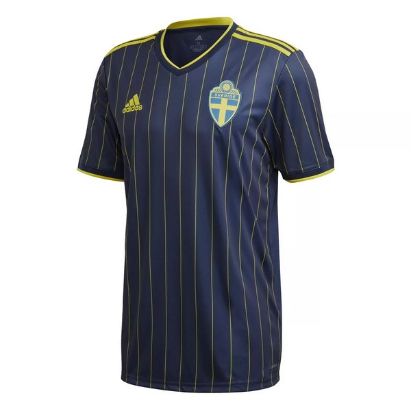 Camiseta Suecia Replica Segunda Ropa 2020 Azul